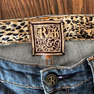 Rich & Skinny Tru Blue straight/ skinny jeans size 28